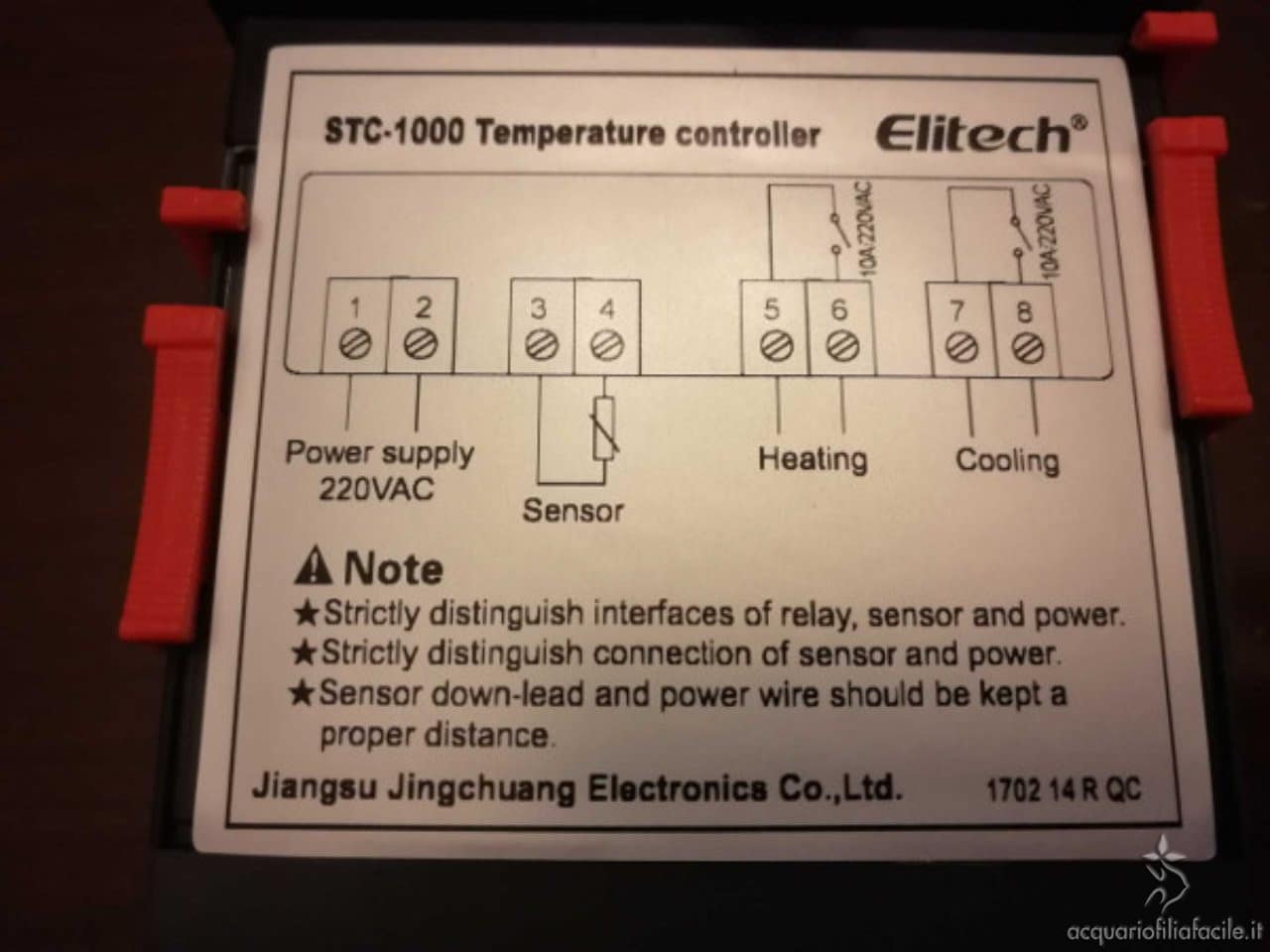 TERMOSTATI PROPORZIONALI : Controllore di temperatura termostato  refrigerazione STC-1000 acquario e refrigerazione - Super Sama Store -  Idraulica elettronica e hobbistica a prezzi imbattibili