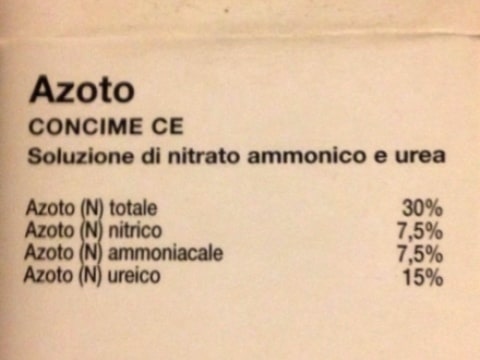 Etichetta Cifo Azoto