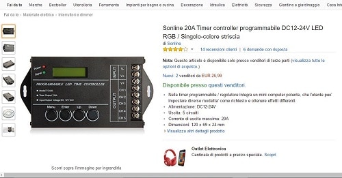 Timer controller programmabile