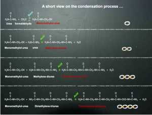 Urea formaldeide negli stick compo